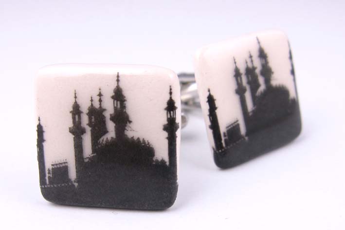 View Brighton Pavilion Silhouette cufflinks